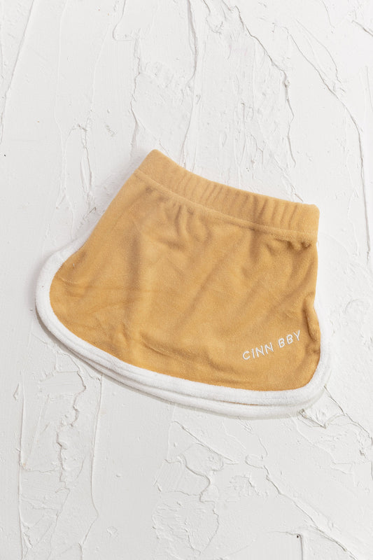 Terry Skirt - Mustard