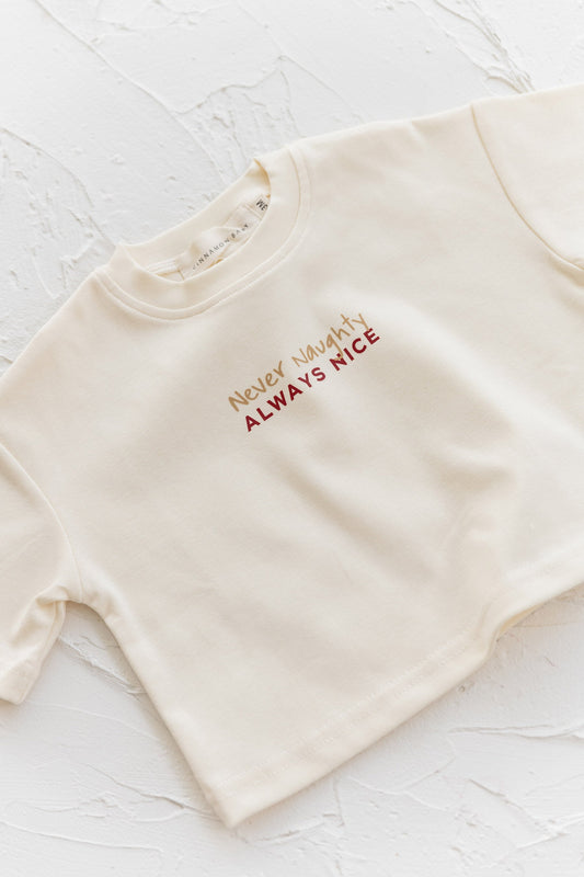 Never Naughty Tee