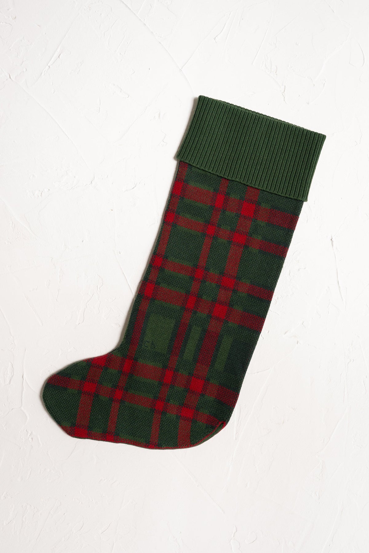 Christmas Stocking - Plaid