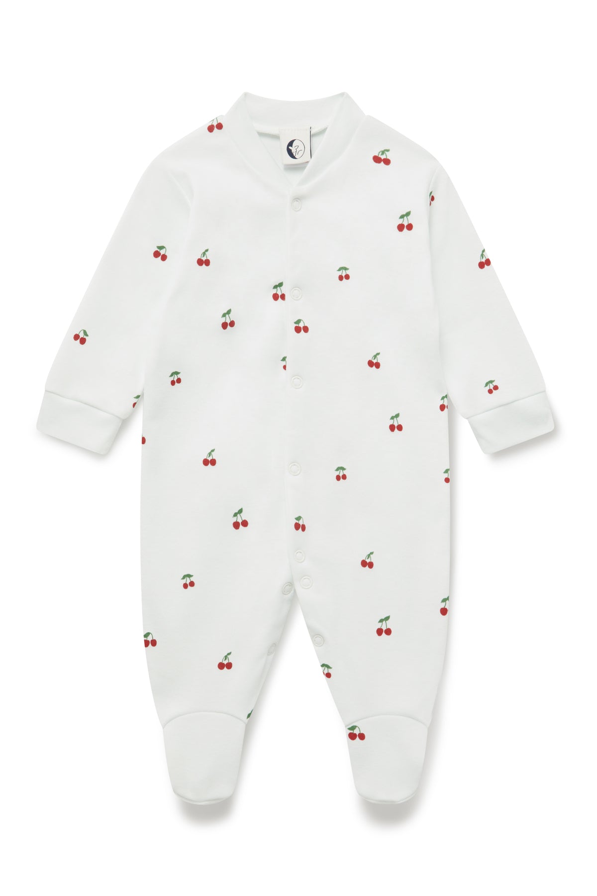 BABY SLEEPSUIT | CHERRIES