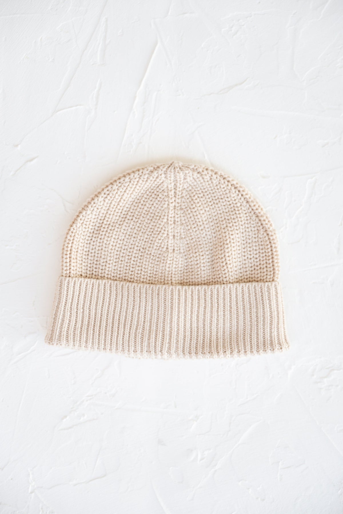 Fisherman Beanie - Stone