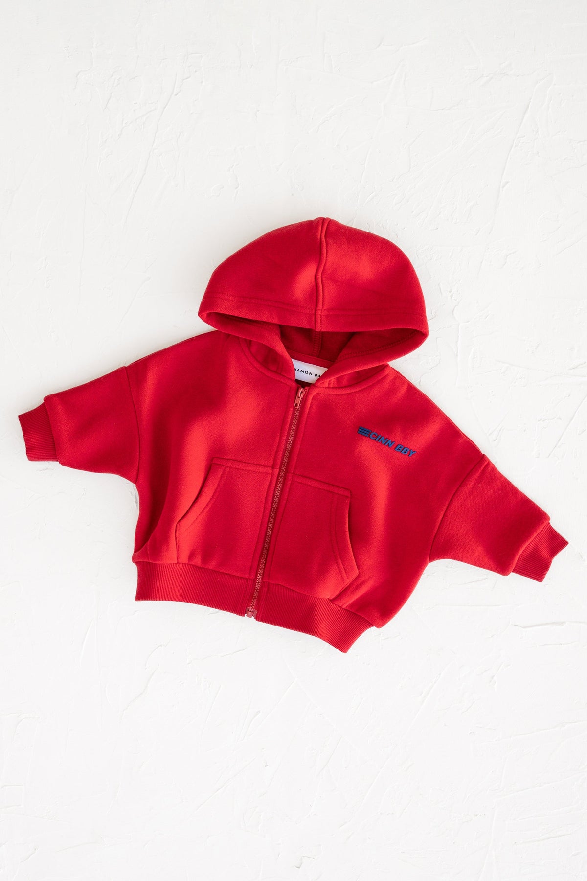 Primary Zip Hoodie - Red