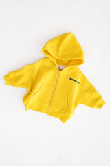 Primary Zip Hoodie - Yellow