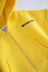 Primary Zip Hoodie - Yellow