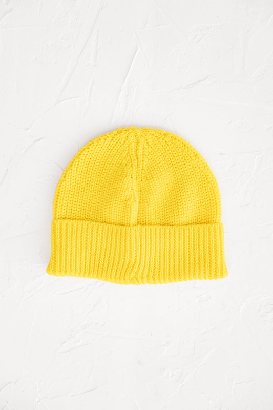 Fisherman Beanie - Yellow