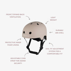 BANWOOD HELMET - BEIGE (50-54 cm)