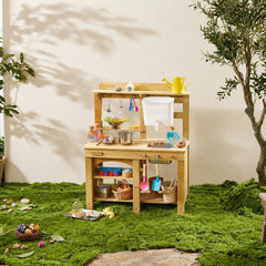 Tiny Land® Outdoor Mud Kitchen & Sand Play Set