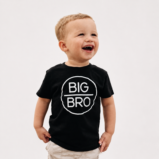 BIG BRO CIRCLE TEE - BLACK