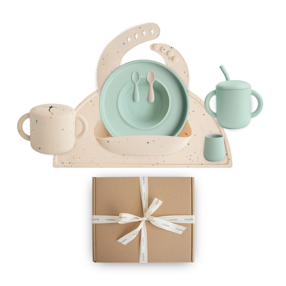 Deluxe Vanilla Confetti/Cambridge Blue Feeding Kit