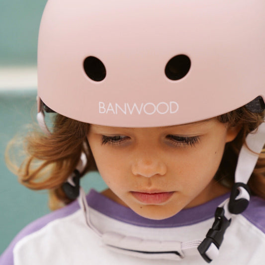BANWOOD ECO HELMET - FADED PINK (50-54 cm)