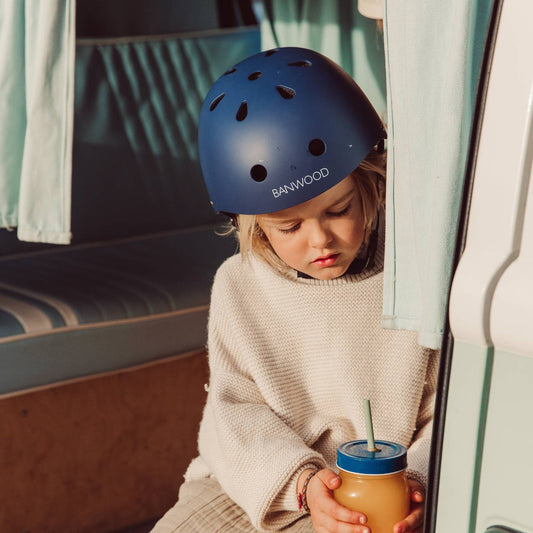 BANWOOD HELMET - NAVY BLUE (50-54 cm)