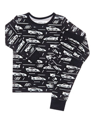 Bamboo Two Piece Set | Race Cars