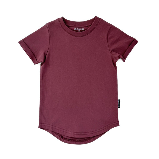 BASIC TEE - CRIMSON