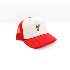Tiny Patriotic Bear Trucker Hat