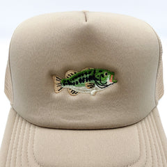 Bass Fish Trucker Hat