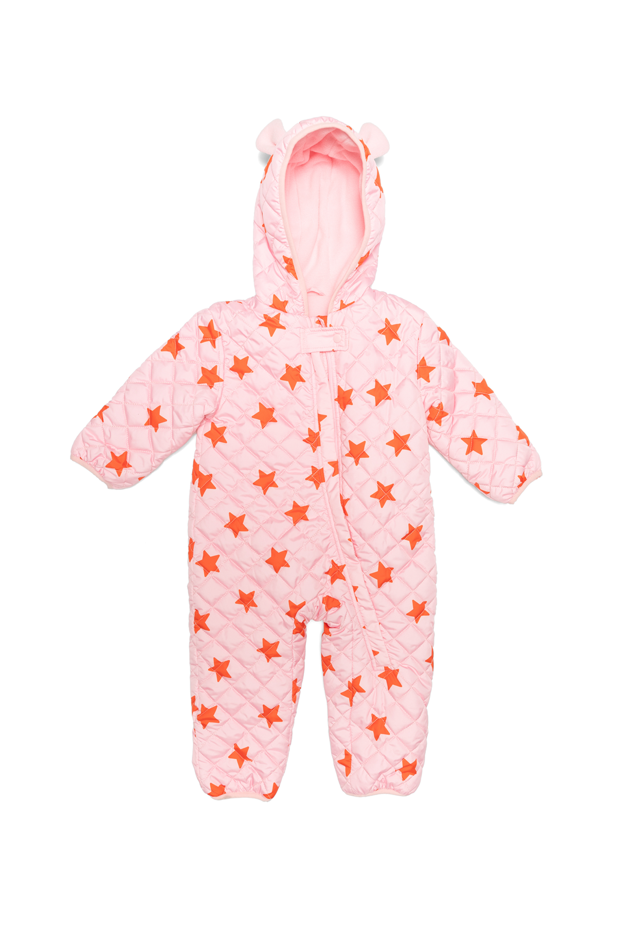 Freddie Bear Suit - Pink Stars