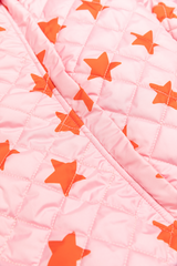 Freddie Bear Suit - Pink Stars