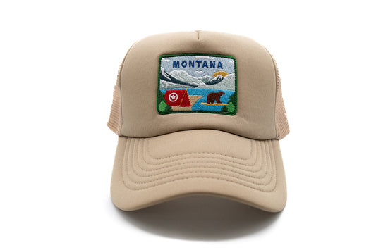 Montana Postcard Trucker Hat