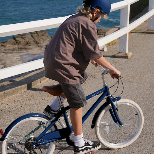 BANWOOD 20" CLASSIC BICYCLE VINTAGE - NAVY BLUE