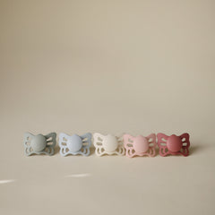 FRIGG Butterfly Anatomical Silicone Pacifier 2-Pack (0-6 Months)