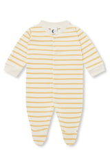 BABY SLEEPSUIT | CARAMEL BRETON