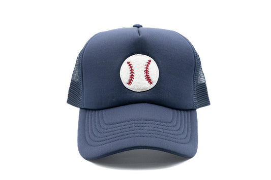 Baseball Patch Trucker Hat