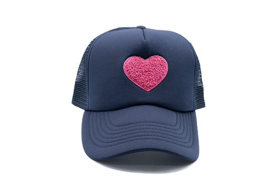 Terry Heart Trucker Hat