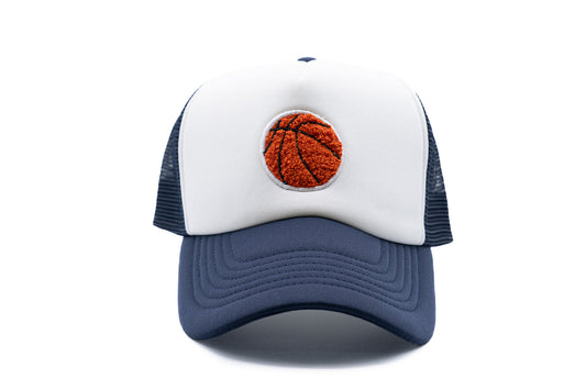 Basketball Patch Trucker Hat