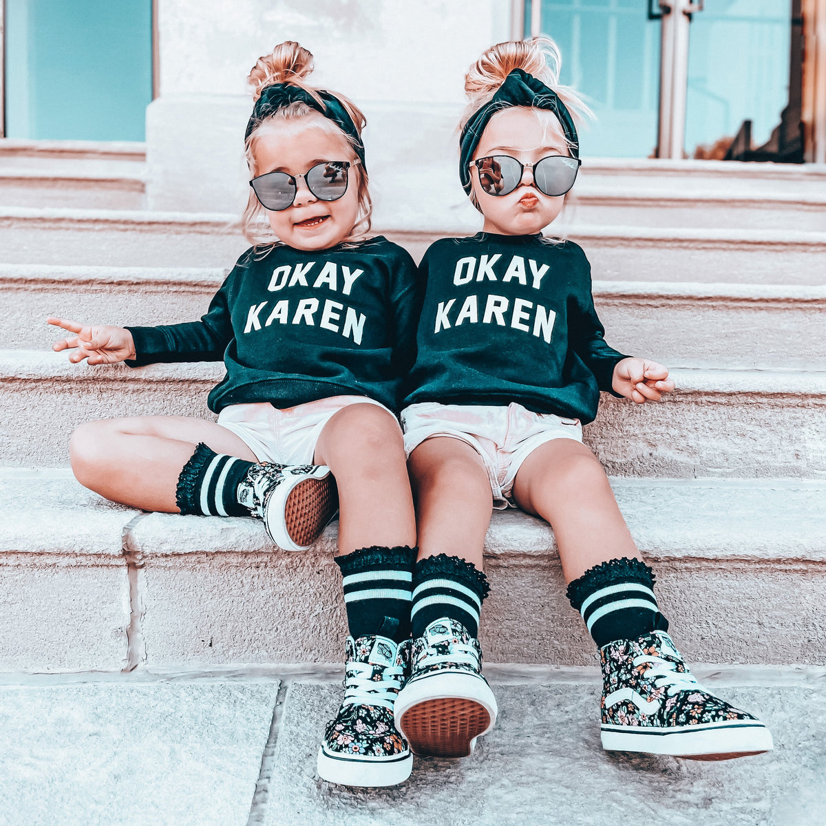 OKAY KAREN SWEATSHIRT - BLACK