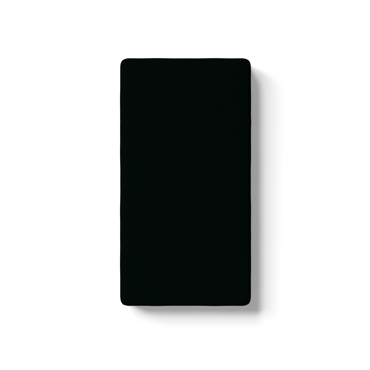 Bamboo Fitted Crib Sheets - Midnight Black