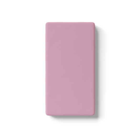 Bamboo Fitted Crib Sheets - Misty Mauve