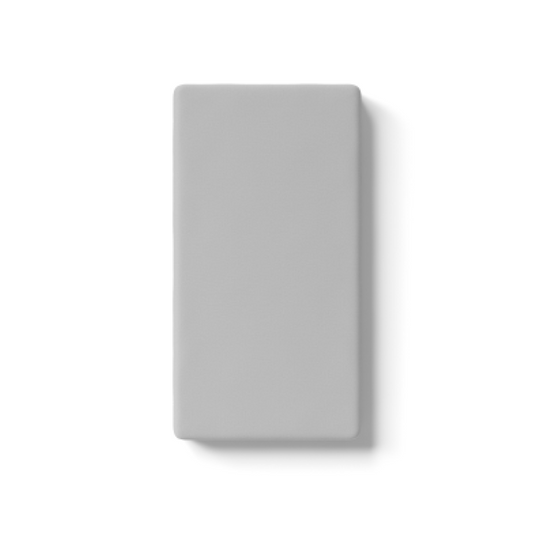 Bamboo Fitted Crib Sheets - Moon Grey
