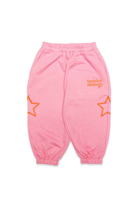 Siblings Set - Pink Trackpants
