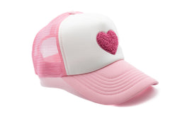 Terry Heart Trucker Hat