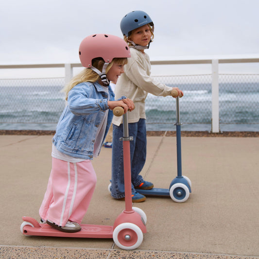 BANWOOD ECO HELMET - RASPBERRY (50-54 cm)
