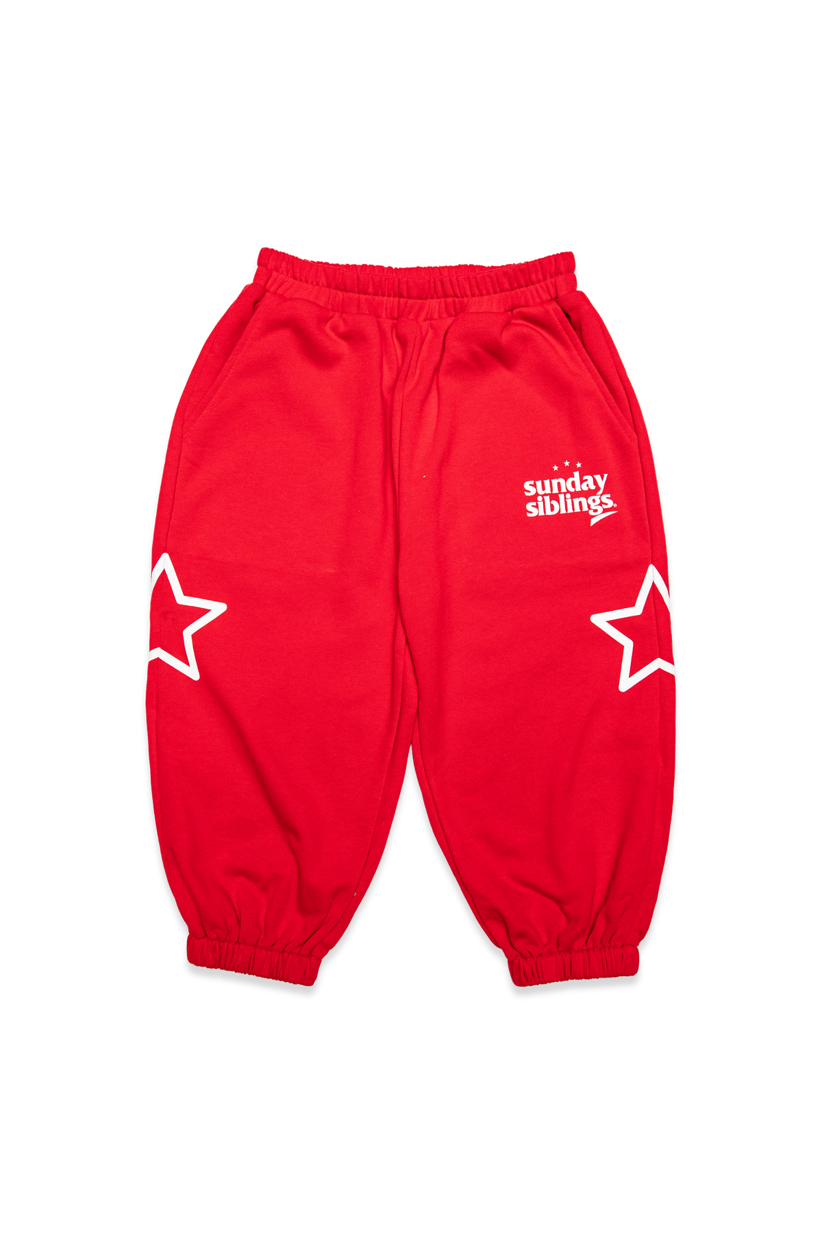 Siblings Set - Red Trackpants