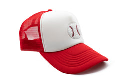 Baseball Patch Trucker Hat