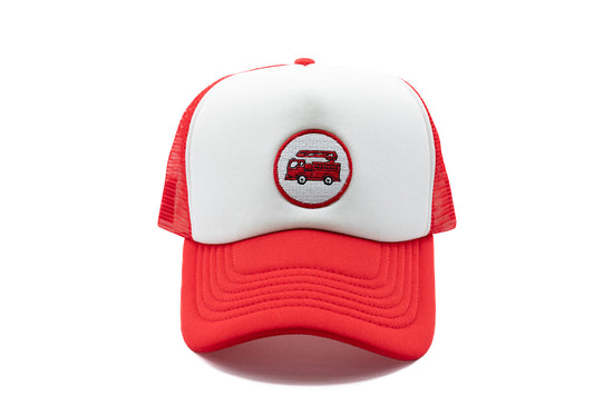 Firetruck Patch Trucker Hat