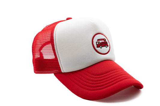 Firetruck Patch Trucker Hat