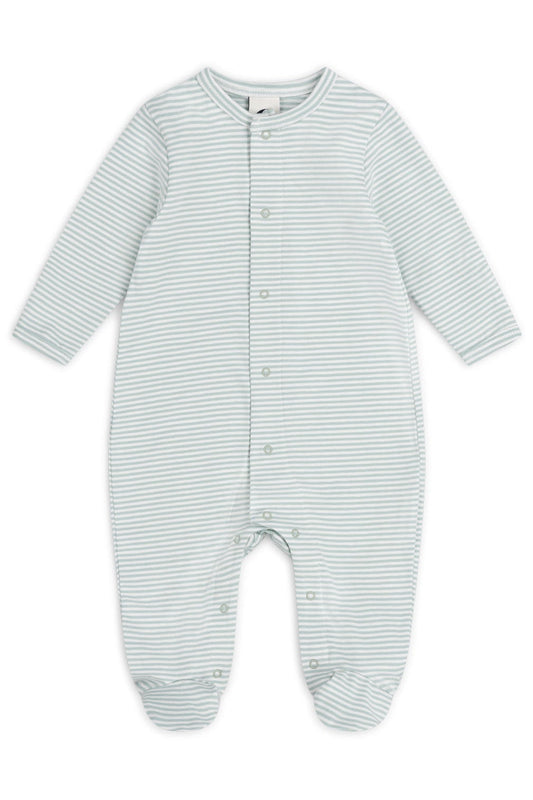 BABY SLEEPSUIT | SEA BREEZE STRIPE