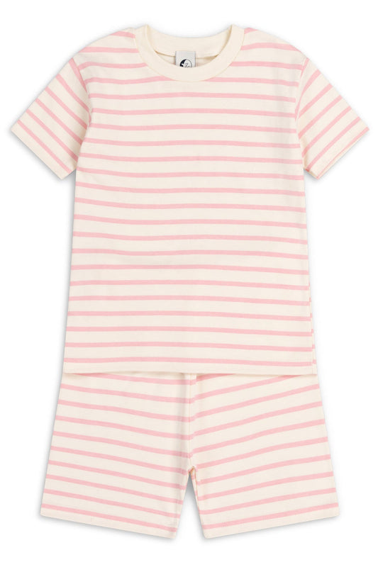 KIDS SHORTIE PYJAMA SET | PINK BRETON