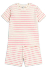 KIDS SHORTIE PYJAMA SET | PINK BRETON