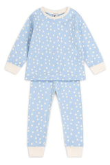 KIDS TODDLER PYJAMA SET | DOTTY BLUE