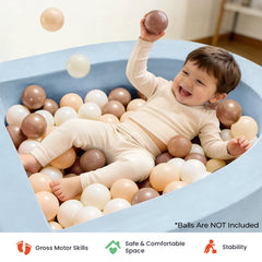 Tiny Land® PlayNest Soft Foam Ball Pit - Balls Not Included