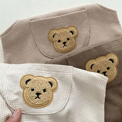 Wow Summer Bear Dungarees