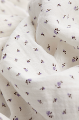 KIDS BALLOON PJ SET | LILAC FLORAL MUSLIN