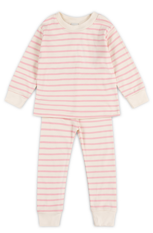 KIDS CLASSIC PYJAMA SET | PINK BRETON