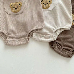 Wow Summer Bear Dungarees