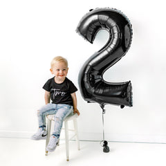 SIGNATURE TWO BIRTHDAY TEE - BLACK