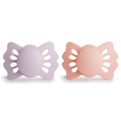 FRIGG Lucky Symmetrical Silicone Pacifier 2-Pack (0-6 Months)